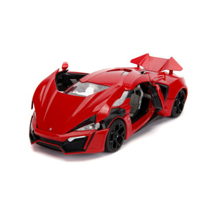 LYKAN Hypersport de DomFast & Furius avec figurine 1/18 JADA TOYS