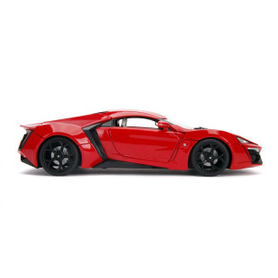 LYKAN Hypersport de DomFast & Furius avec figurine 1/18 JADA TOYS