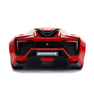 LYKAN Hypersport de DomFast & Furius avec figurine 1/18 JADA TOYS