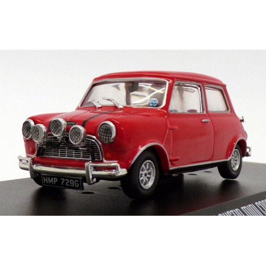 AUSTIN Mini COOPER S 1967 rouge Braquage à l'italienne 1/43 GREENLIGHT