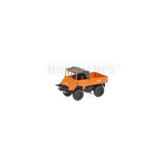 MB UNIMOG 401 1951 ORANGE 1/43 MINICHAMPS