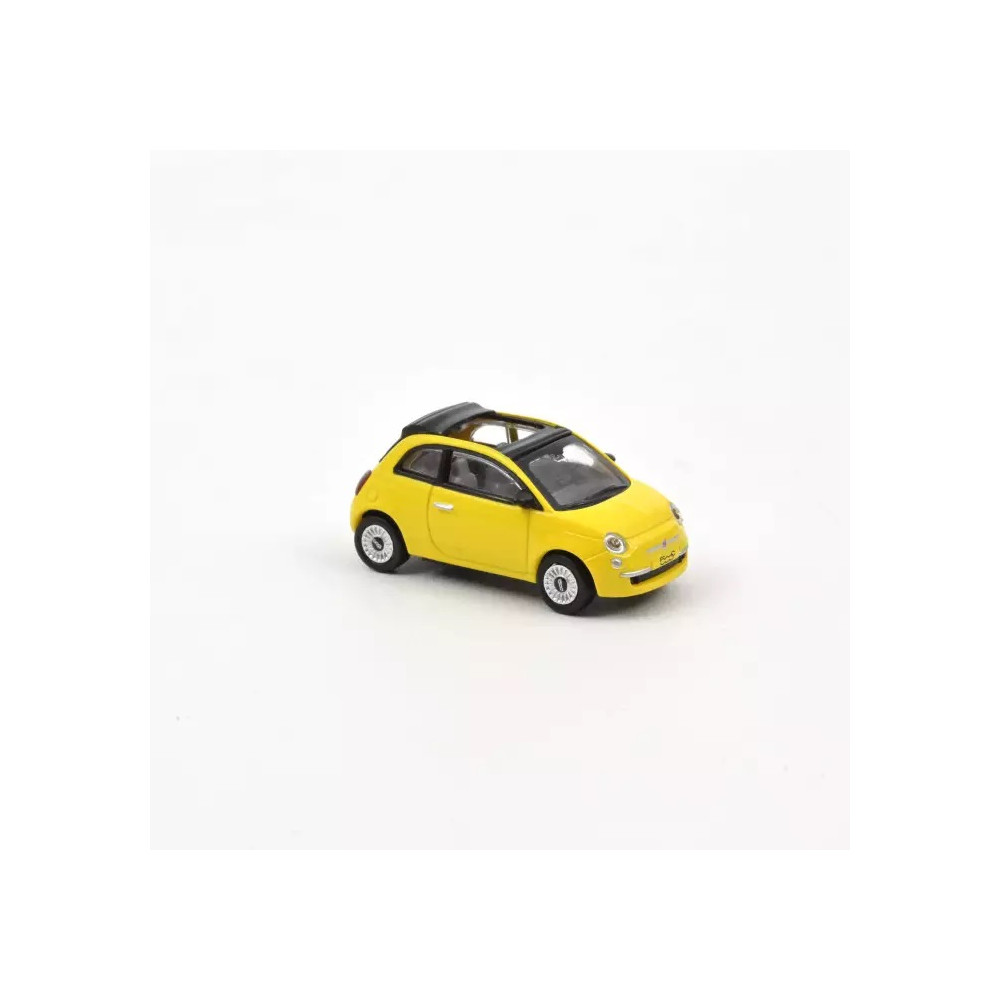 FIAT 500 2009 Jaune 1/87 NOREV