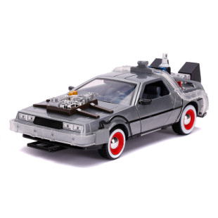 DMC DeLorean 1975 "Retour vers le futur 3" 1/24 JADA TOYS