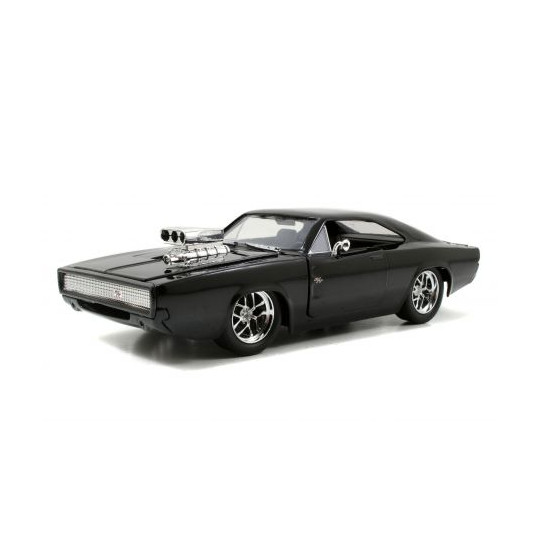 DODGE Charger Street 1970 & figurine Dom Torreto F&F 1/24 JADA TOYS