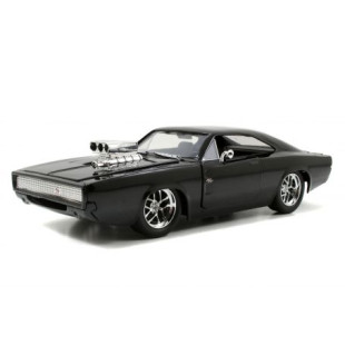 DODGE Charger Street 1970 & figurine Dom Torreto F&F 1/24 JADA TOYS