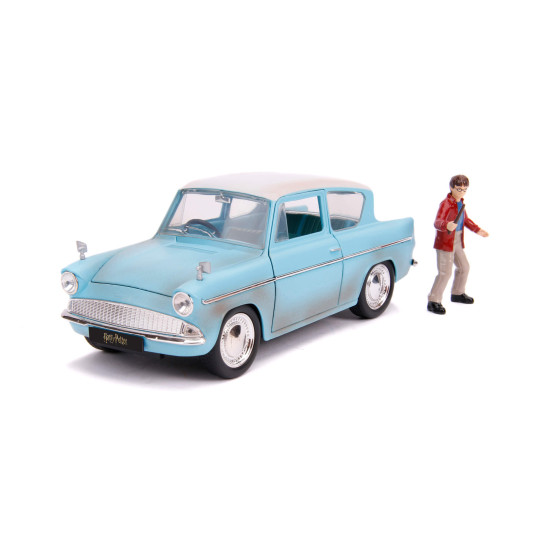 FORD Anglia & figurine Harry Potter 1/24 JADA TOYS