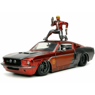 FORD Mustang Shelby GT500 & figurine Star-Lord 1/24 JADA TOYS