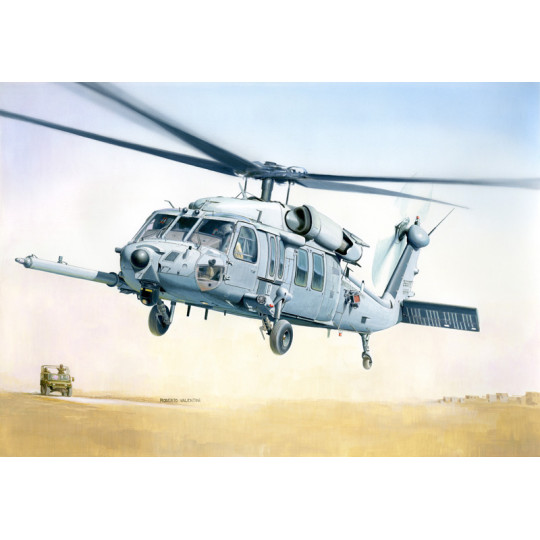 Helico MH-60K Black Hawk "SOA" maquette 1/48 ITALERI