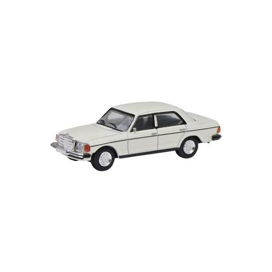 Mercedes Benz 280E blanc crème 1/87 SCHUCO
