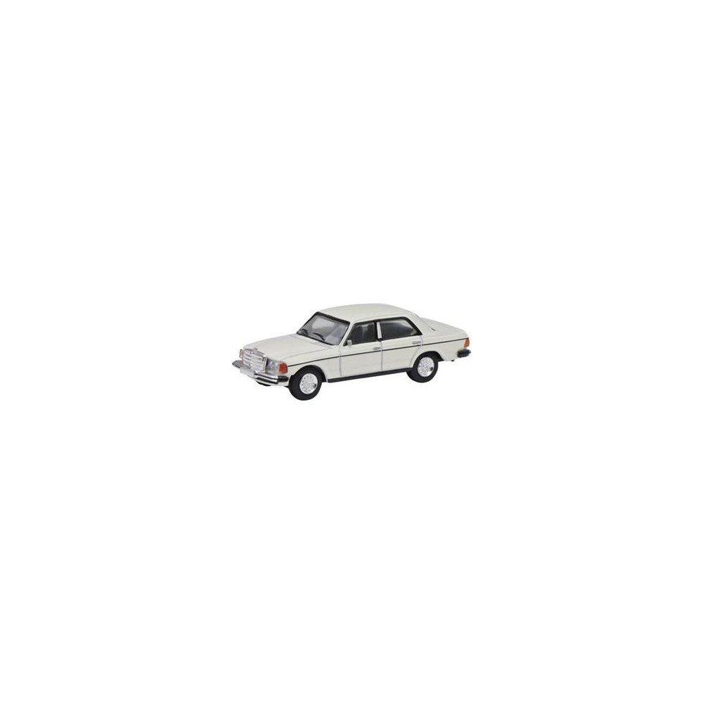 Mercedes Benz 280E blanc crème 1/87 SCHUCO