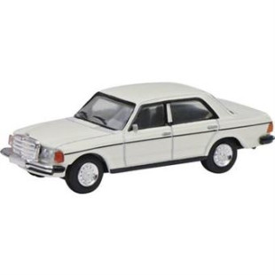 Mercedes Benz 280E blanc crème 1/87 SCHUCO