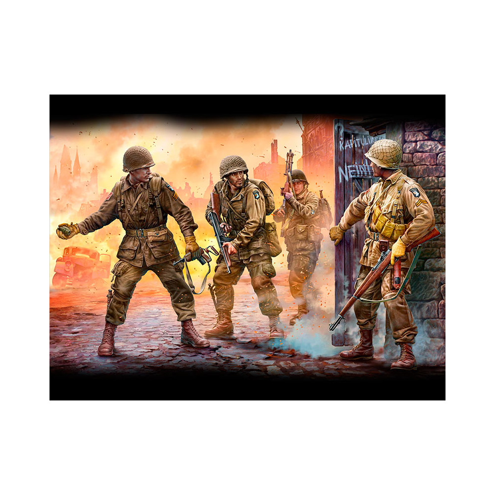 "Take one more grenade!" Screaming Eagles 101st Airborne Div 1/35 MasterBox