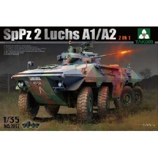 Véhicule blindé sur roues SpPz 2 " LUCHS" A1/A2 Bundeswehr (2 In 1) 1/35 TAKOM