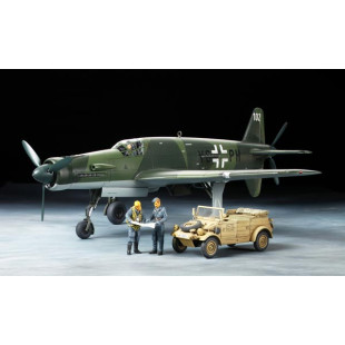 Dornier Do 335 & Kübelwagen maquette 1/48 TAMIYA