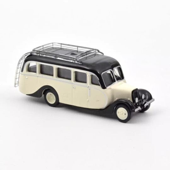 AUTOCAR BUS  Citroën U23 1947 noir et crème 1/87 NOREV