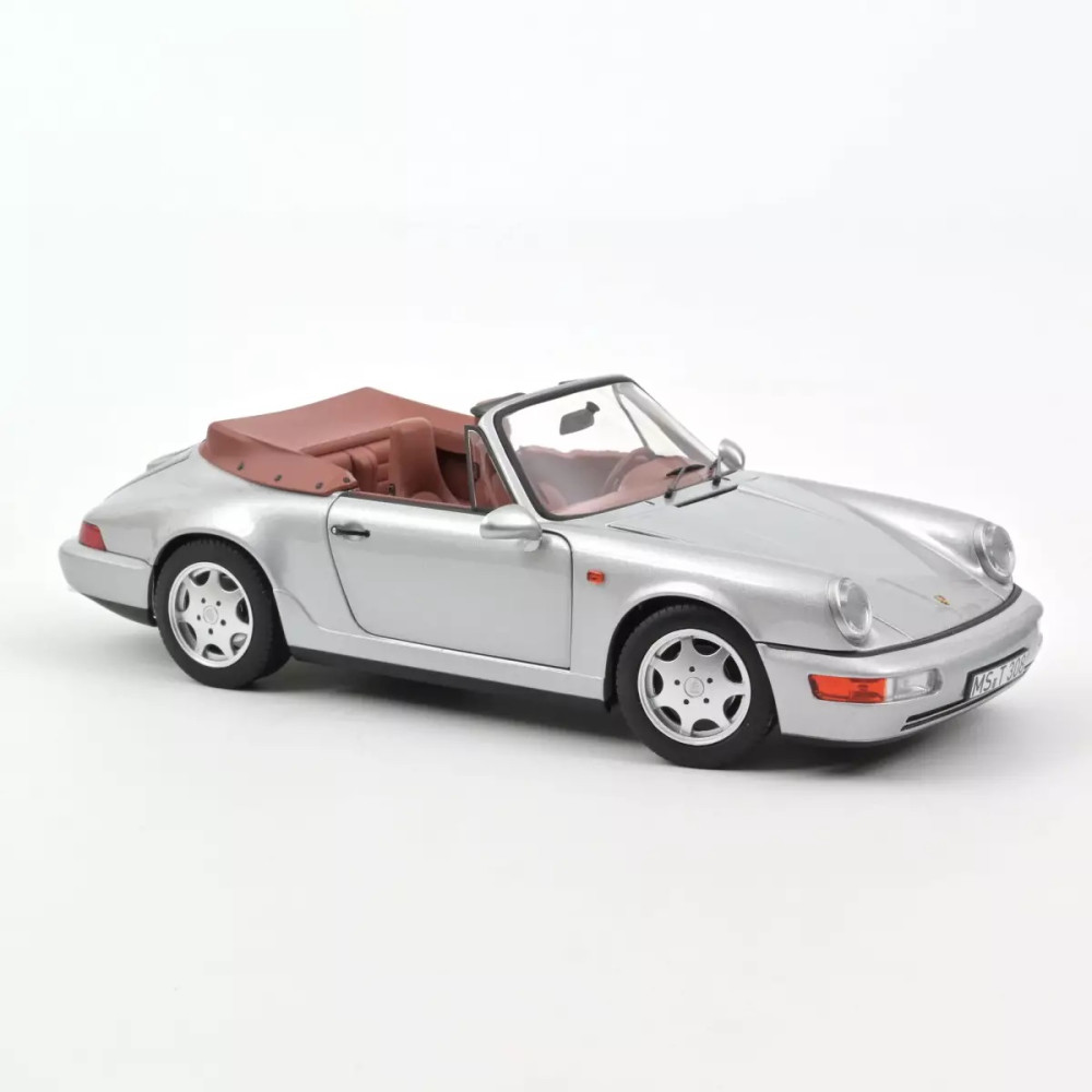 Porsche 911 Carrera 2 1990 argent 1/18 NOREV