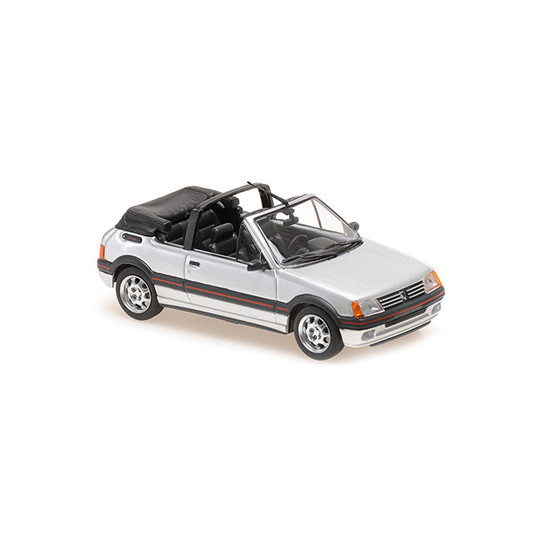 Peugeot 205 CTI Argent métal Silver 1990 1/43 Maxichamps MINICHAMPS