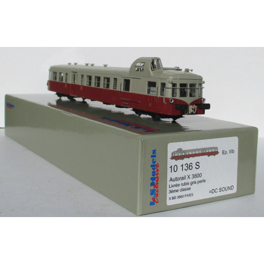 Autorail Diesel Digital SON X3800 Picasso SNCF 1/87 HO LS Models