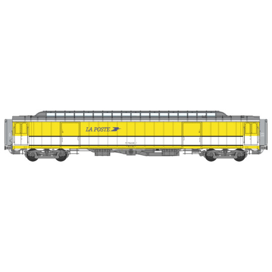 Voiture POSTALE OCEM 21,6 m Allège HO REE