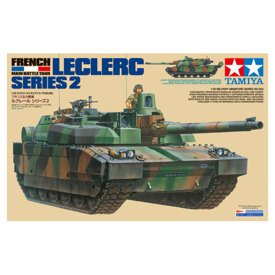 Char tank  LECLERC 2 maquette 1/35 TAMIYA