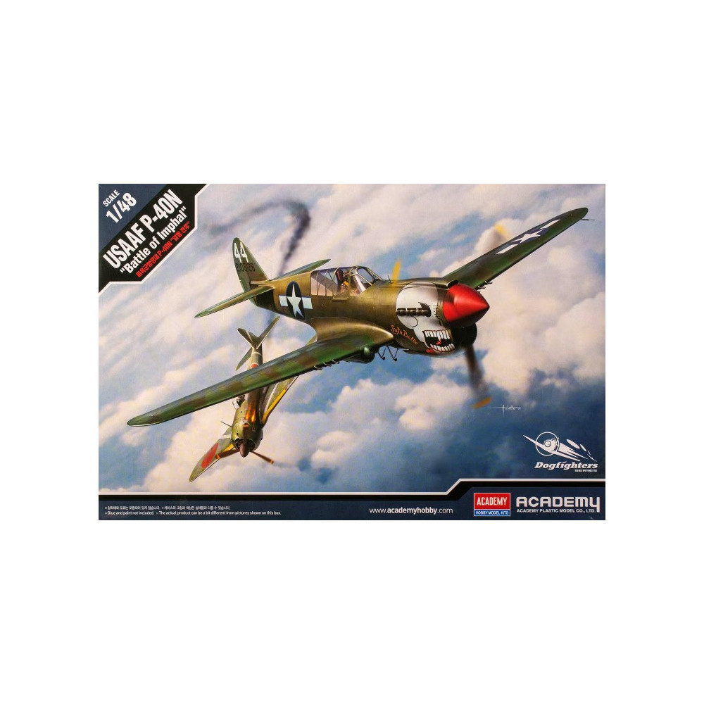 Curtiss P-40 N "Bataille d'Imphal" maquette 1/48 ACADEMY