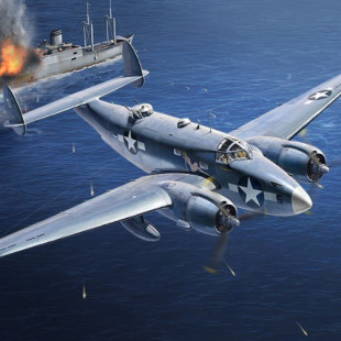Lockheed PV-1 Ventura USN "Iles Salomon" maquette 1/48 ACADEMY