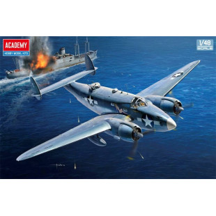 Lockheed PV-1 Ventura USN "Iles Salomon" maquette 1/48 ACADEMY