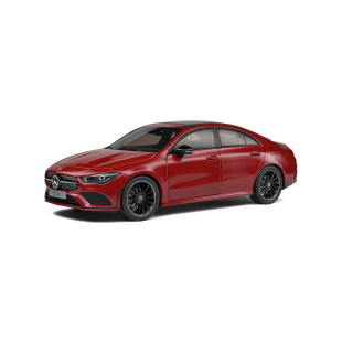 Mercedes Benz CLA C118 coupé AMG Line Red 2019 1/18 SOLIDO