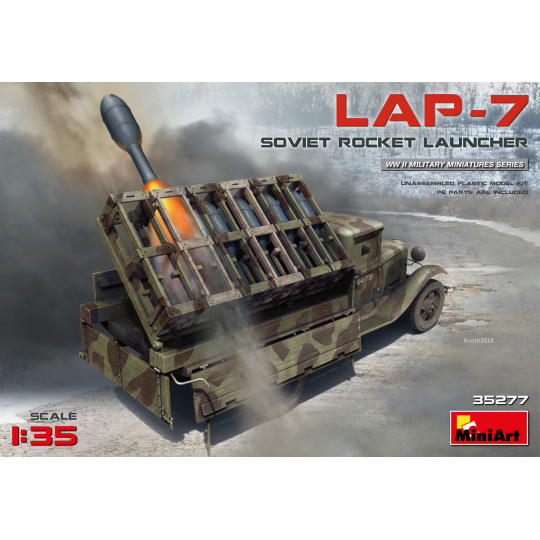 Camion Lance roquettes soviétique LAP-7 1/35 MINIART