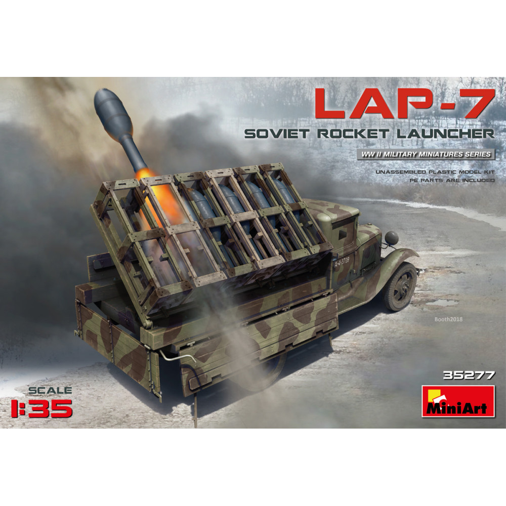 Camion Lance roquettes soviétique LAP-7 1/35 MINIART