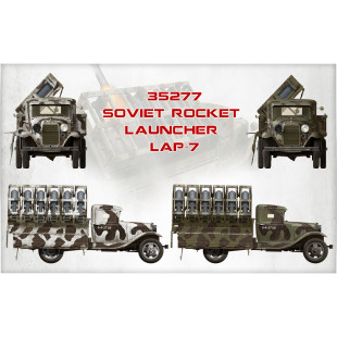 Camion Lance roquettes soviétique LAP-7 1/35 MINIART