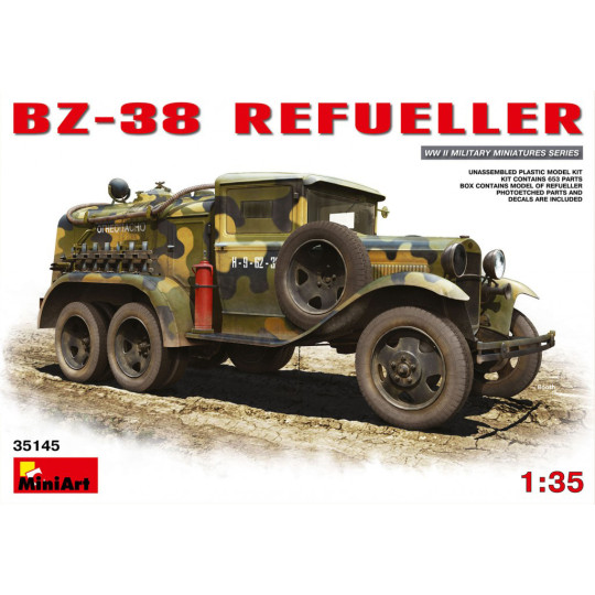 Camion citerne soviétique BZ-38 1/35 MINIART