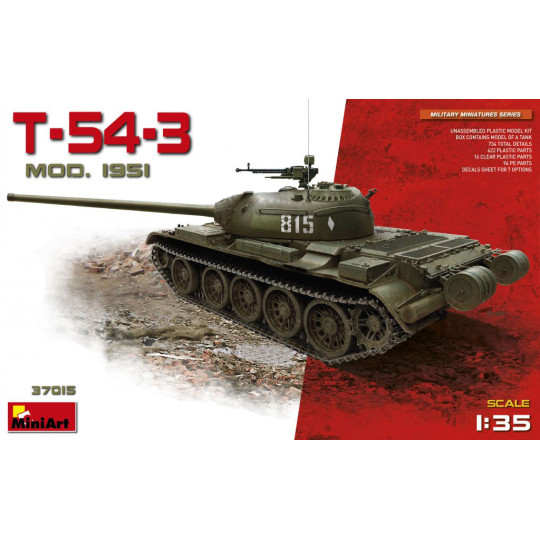 Char T-54-3 Mod 1951 1/35...