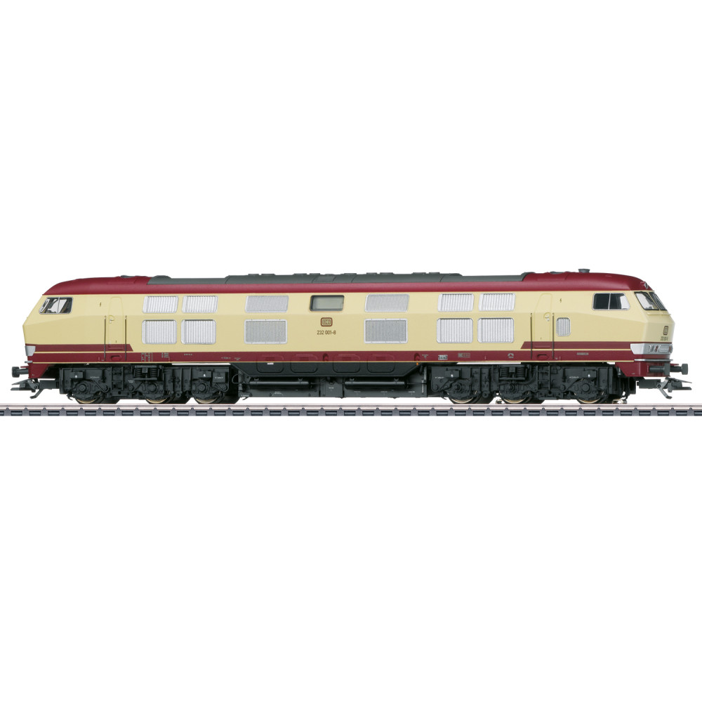 Loco Diesel BR 232 DB digital SON 3rails 1/87 MARKLIN