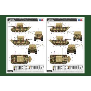 Char Tank dépannage WW2 BergePanther G late (tardif) maquette 1/35 HOBBY BOSS