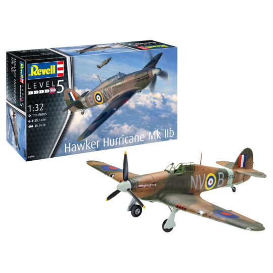 Hawker Hurricane Mk.IIb maquette 1/32 ITALERI