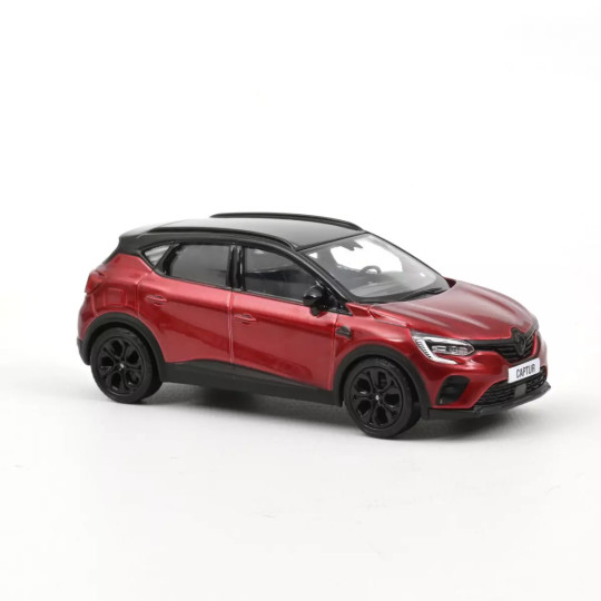 Renault Captur Rive Gauche 2022 rouge flamme et noir 1/43 NOREV