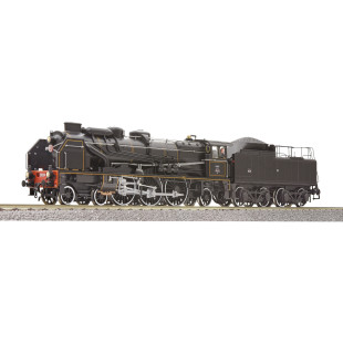 Locomotive vapeur SNCF 231 E 34 Digital SON 1/87 HO ROCO