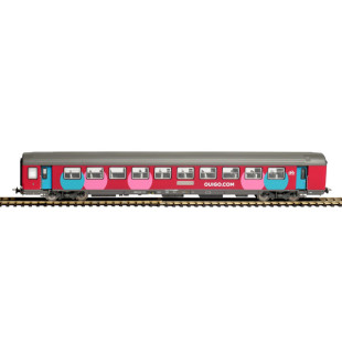 Coffret Set 2 Voitures corail OUIGO 2Cl SNCF HO PIKO