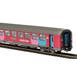 Coffret Set 2 Voitures corail OUIGO 2Cl SNCF HO PIKO