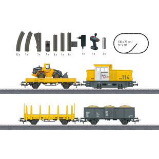 Coffret de départ  train de travaux 1/87 Marklin Start Up