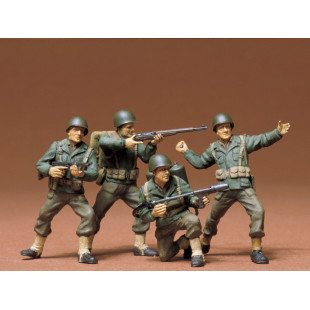 US Army Infanterie WW2 Figurines maquette 1/35 TAMIYA