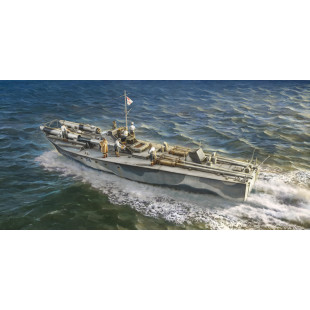 Navire Vedette lance-torpille Motor Torpedo Boat VOSPER MTB74 maquette 1/35 ITALERI