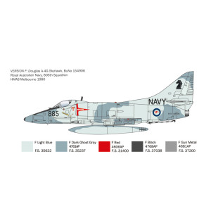 Douglas A-4 E/F/G Skyhawk maquette 1/48 ITALERI