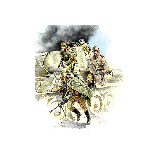 Infanterie soviétique 1/35 ZVEZDA