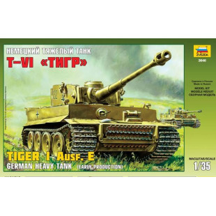 Char Tigre 1 AUSF.E 1/35 SVEZDA