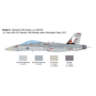 Avion  Boeing EA-18G Growler Super Hornet maquette 1/48 ITALERI