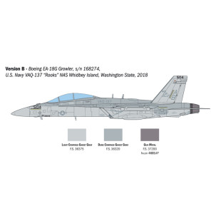 Avion  Boeing EA-18G Growler Super Hornet maquette 1/48 ITALERI