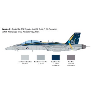 Avion  Boeing EA-18G Growler Super Hornet maquette 1/48 ITALERI