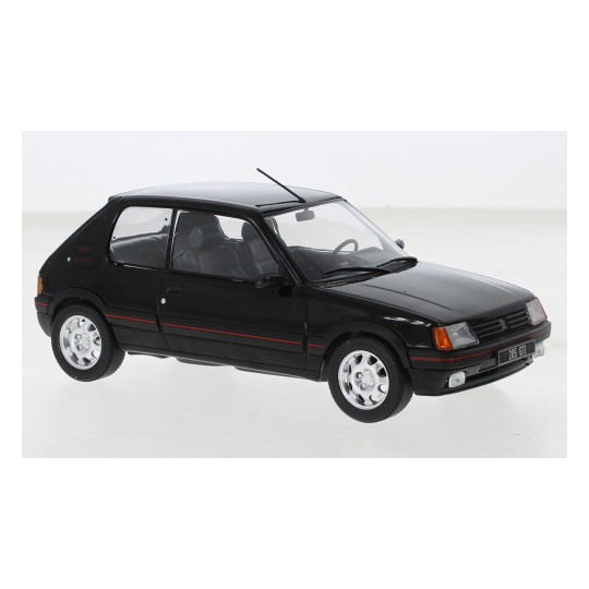 Peugeot 205 GTi 1988 noir 1/24 1964 WHITEBOX
